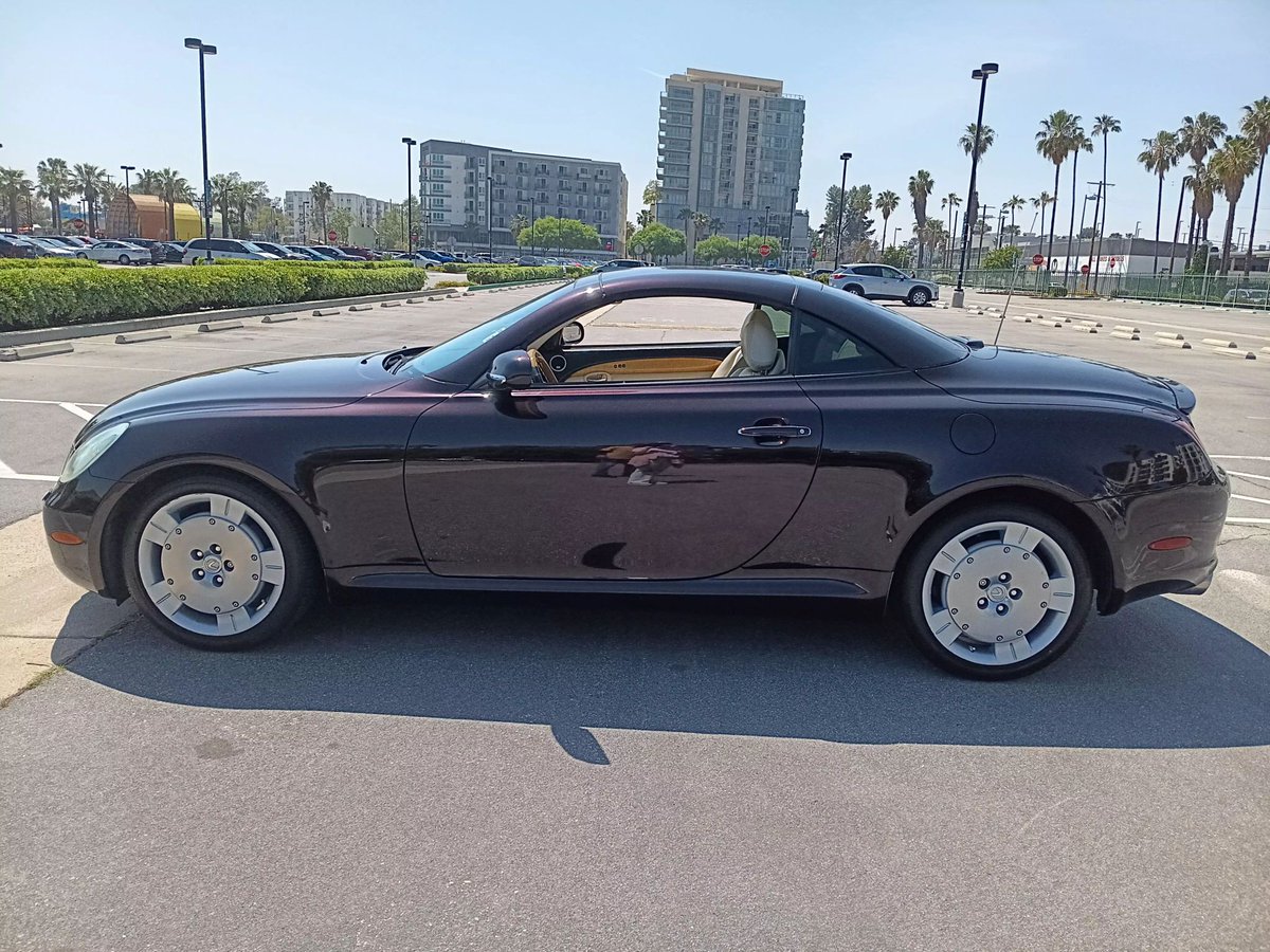 FJAutoSale's tweet image. Top-down luxury never goes out of style. 🌟
Cruise in elegance with this 2004 Lexus SC 430, where timeless design meets smooth V8 performance. 🛥️💨#LexusSC430 #LuxuryConvertible #V8Power #Lexus #CarForSale #UsedCars #CarDealership #DriveAwayToday #CarShopping #TestDrive