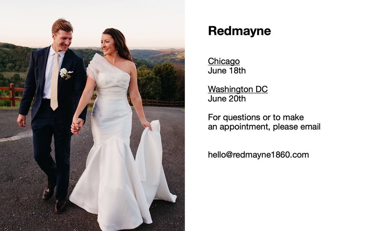 dieworkwear's tweet image. If you're interested in bespoke crafts and based in the United States, I have some trunk show announcements for you. This time, there's something for women who are interested in bespoke shoes. 

The first is Redmayne, which Tom Mahon has been running for the last few years. Mahon…