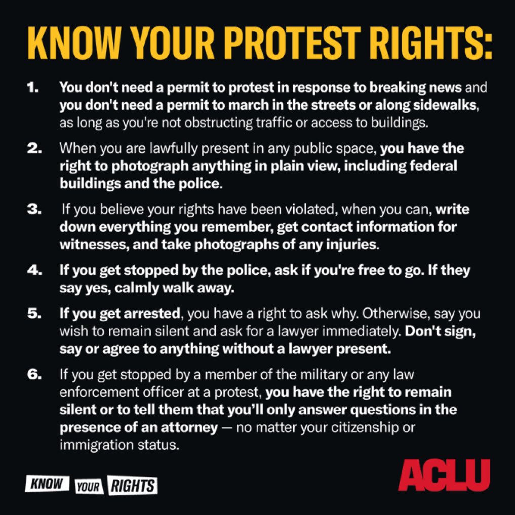 BGThompsonMS's tweet image. Be aware of your rights, everyone! Let’s keep getting involved in meaningful activism!