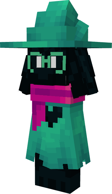 SkullObaba's tweet photo. Ralsei #Deltarune #Minecraft #CPMMOD https://t.co/mjd4QsPNqj