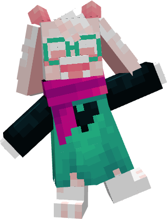 SkullObaba's tweet photo. Ralsei #Deltarune #Minecraft #CPMMOD https://t.co/mjd4QsPNqj