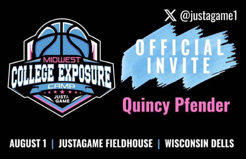 Thank you <a href="/Justagame1/">Justagame Fieldhouse</a> for the camp invite!