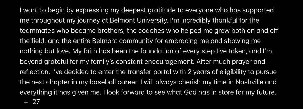 Thank You Belmont! Always going to have my heart ❤️ - 27