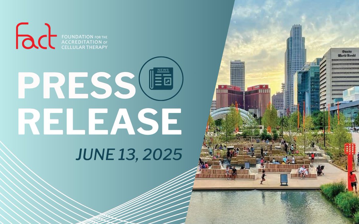 FACTcelltherapy's tweet photo. 📢Press Release - June 13, 2025

FACT Represented at Distinguished Cell and Gene Therapy Roundtable Attended By HHS Secretary, FDA Commissioner, CMS Administrator

Read the full press release here📲: https://t.co/K1LI8aga9u https://t.co/1B7JSVrrSe