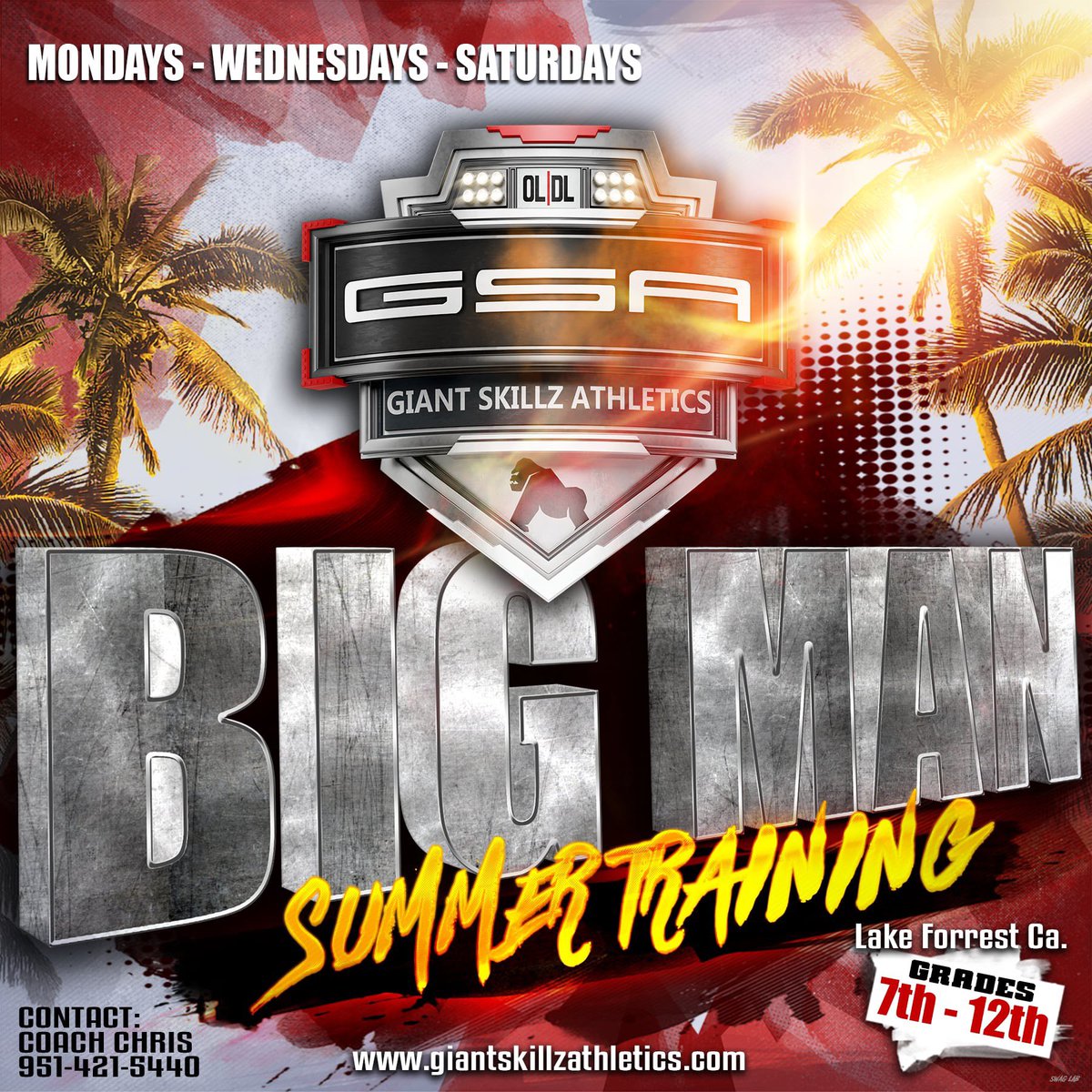 Huge summer for you linemen trying to make a “name” for yourself!! No time to waste let’s get to work 🪵🪓