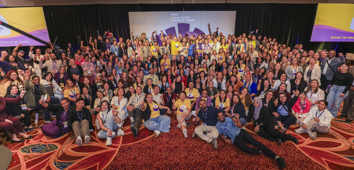 SEIUHealthCan's tweet image. WE MADE HISTORY!
Over the last two days, we held our first-ever Asian Pacific Islander Canadian Summit! With more than 400 attendees, we celebrated our cultures, shared our struggles, celebrated our victories and empowered each other to become the leaders we were born to be.…