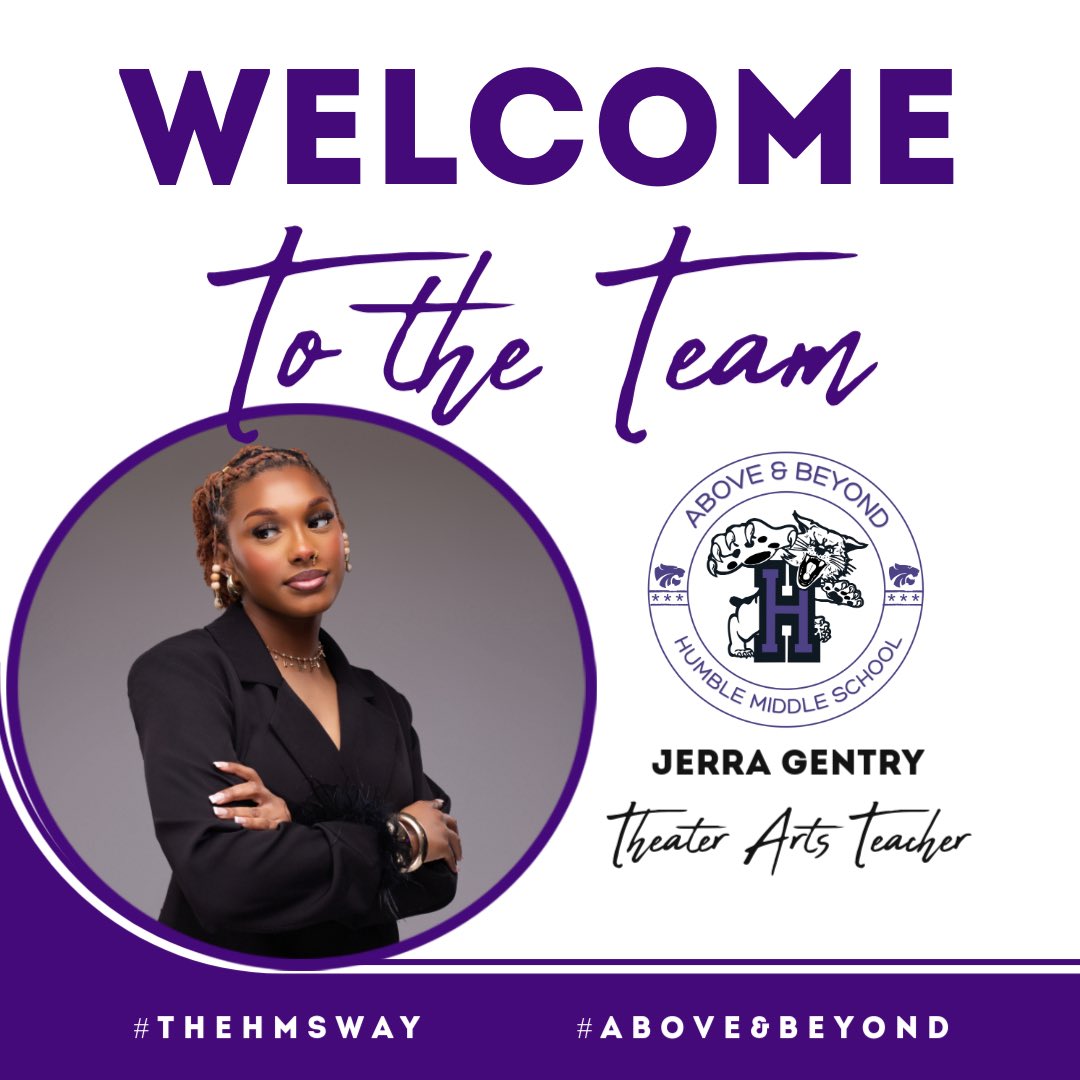 HumbleISD_HMS's tweet image. We are excited to Welcome another WILDCAT into the family! #AboveAndBeyond
