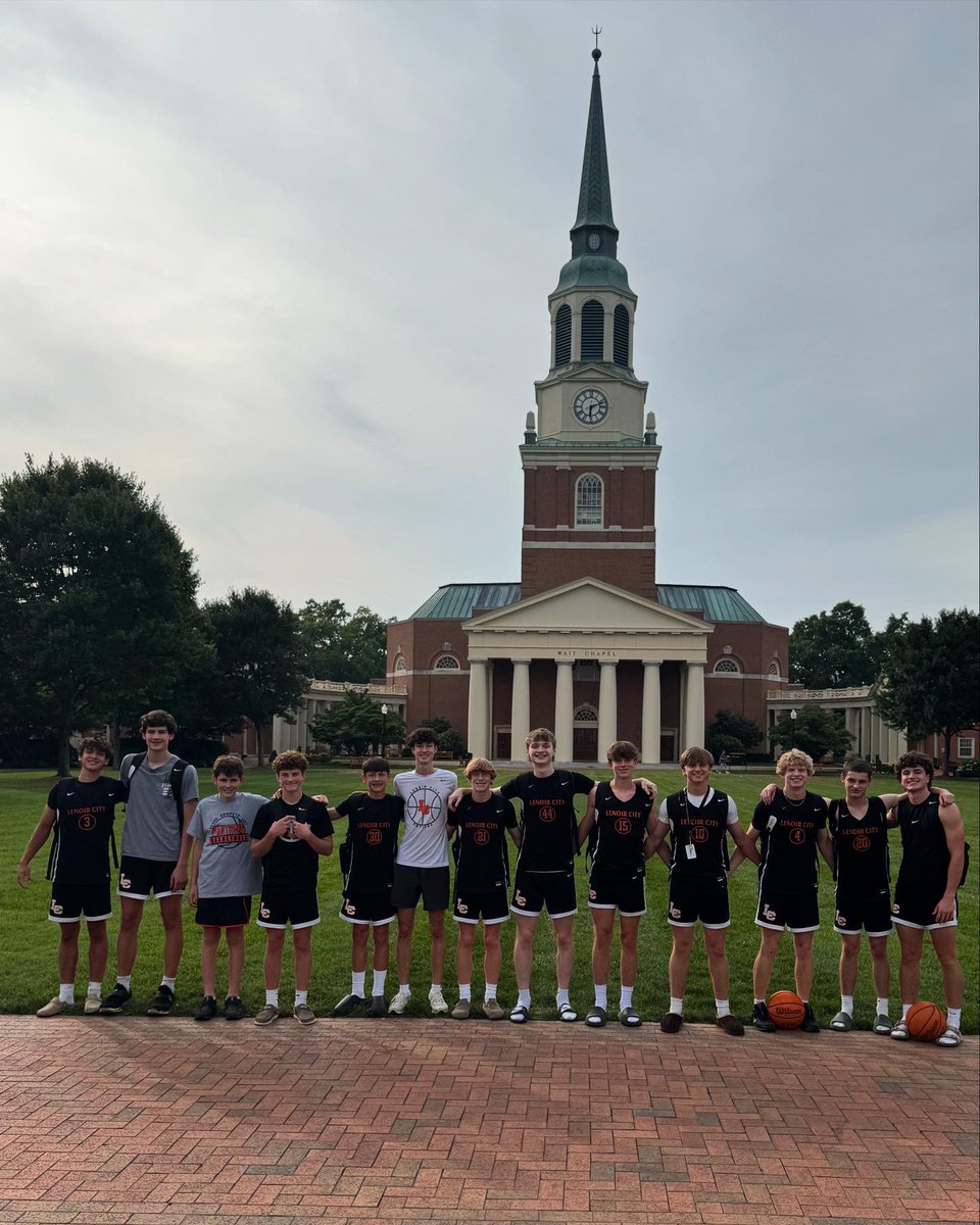 LenoirCityHoops's tweet photo. The guys are having a great time at Wake Forest team camp. 🏀 They have played some good basketball, going 3-1 so far with three games left. And of course they had fun at putt putt last night. Miss the ones that couldn’t make it. Go Panthers! https://t.co/ymnhGOisK7