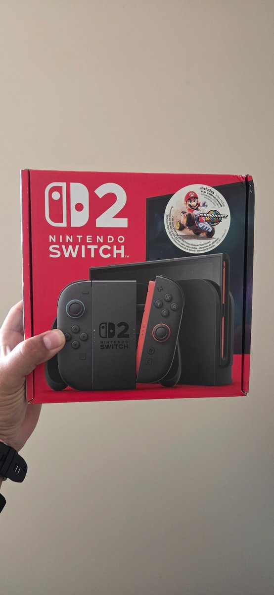 Bienvenida al nuevo integrate de la familia 😌👌. #Nintendo #Switch2 #NewEra #GamingCommunity #NintendoSwitch2