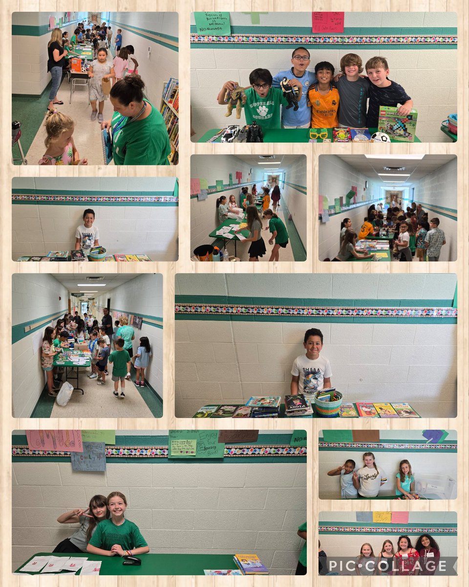 Copper Hill 4th Graders raised over $500 for charity at today's Economics Fair. They sold their own items to learn all about producers, consumers, demand, prices, etc. <a href="/CopperHillES/">Copper Hill</a> Thanks to all those who stopped by!