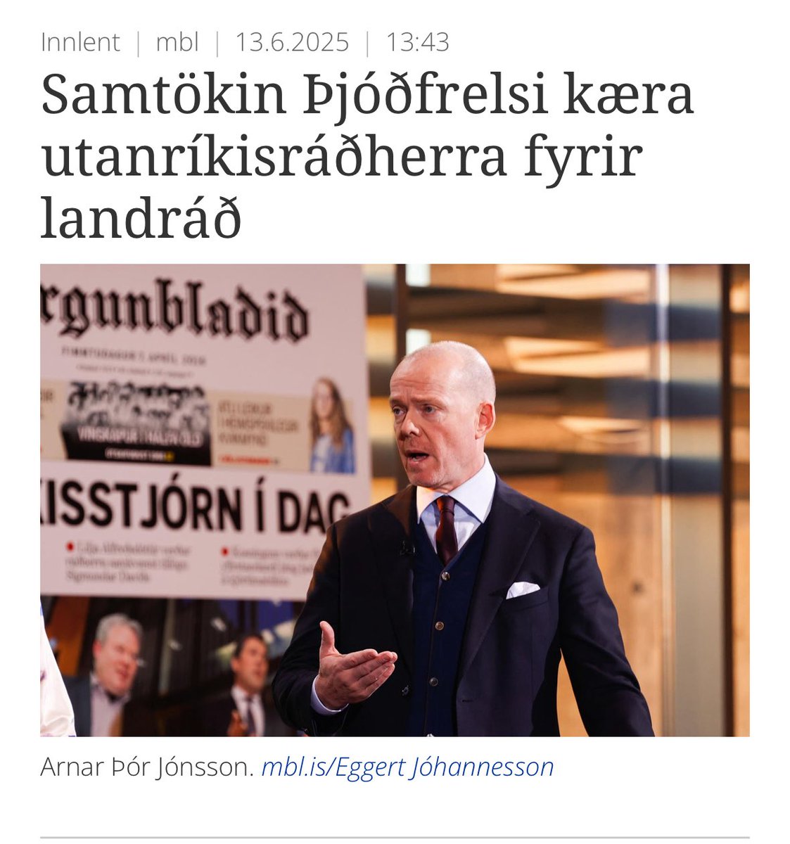 Þegar ríkislögreglustjóri kemst að þeirri niðurstöðu að þessi kæra eigi ekki við rök að styðjast hvernig útskýra talsmenn þessara samtaka það?