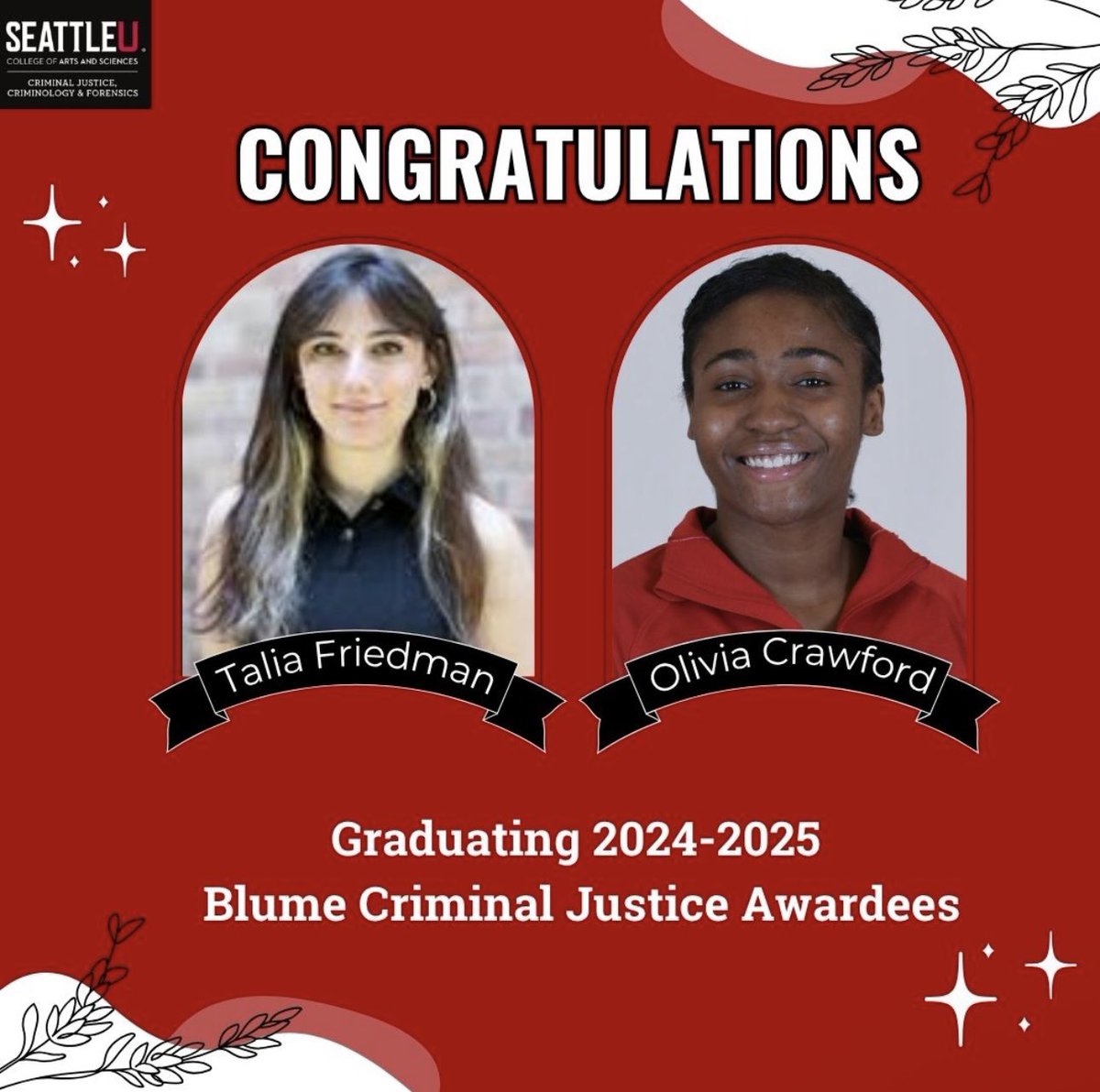 SeattleU Criminal Justice, Criminology & Forensics tweet media