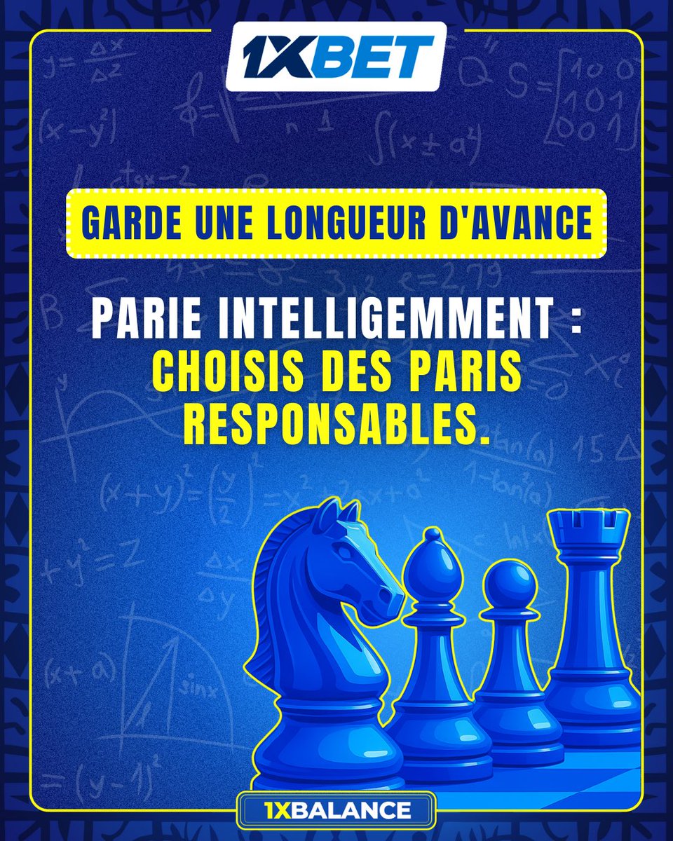 1xbet_cf's tweet photo. 🎯 Reste vigilant. Parie intelligemment.

Jouer de manière responsable n'est pas une restriction, c'est une stratégie.
Fais défiler pour garder un coup d'avance 👇

#1xBet #ParisResponsables #GarderUneLongueurDAvance #ParierIntelligemment https://t.co/1d1DWg2yee