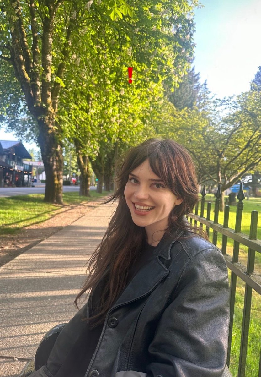 we went for a walk and i tried to take a picture of him but he was being all moody, then suddenly he smiled like that. turns out lottie was standing behind me