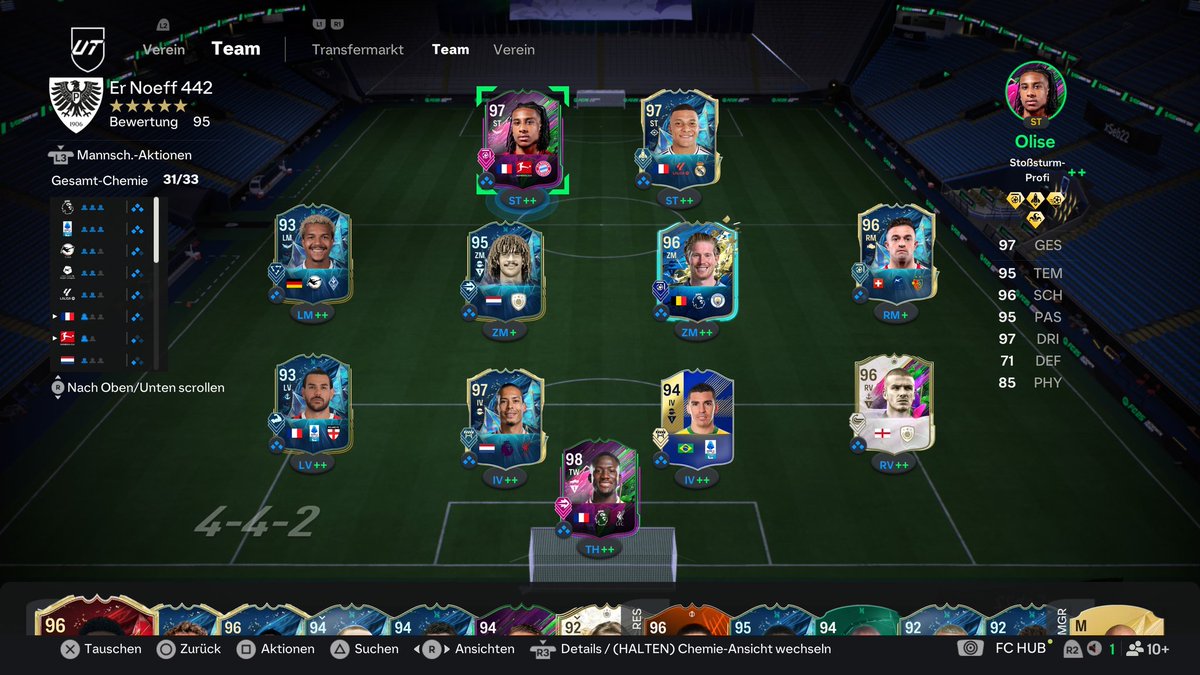 15-0 Shapeshifter Rewards 🥶

Olise TOP 3 ST 🤩

Konate &amp; Beckham 9/10 🔥

Tactic Code: h46FQqJore1