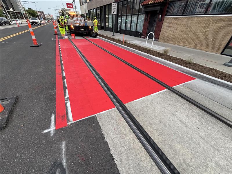 KC Streetcar Constructors (@buildkcsc) on Twitter photo It's a Red Friday in June!
Crews continue to install red transit-only lanes on the #kcstreetcar Main St. Ext. nightly. 👷
Please use caution when crews are working.
<a href="/kcstreetcar/">KC Streetcar 🚊💙</a> <a href="/KansasCity/">Kansas City</a> <a href="/RideKCTransit/">RideKC</a>
#BuildKCSC #Ridein2025 It's a Red Friday in June!
Crews continue to install red transit-only lanes on the #kcstreetcar Main St. Ext. nightly. 👷
Please use caution when crews are working.
<a href="/kcstreetcar/">KC Streetcar 🚊💙</a> <a href="/KansasCity/">Kansas City</a> <a href="/RideKCTransit/">RideKC</a>
#BuildKCSC #Ridein2025