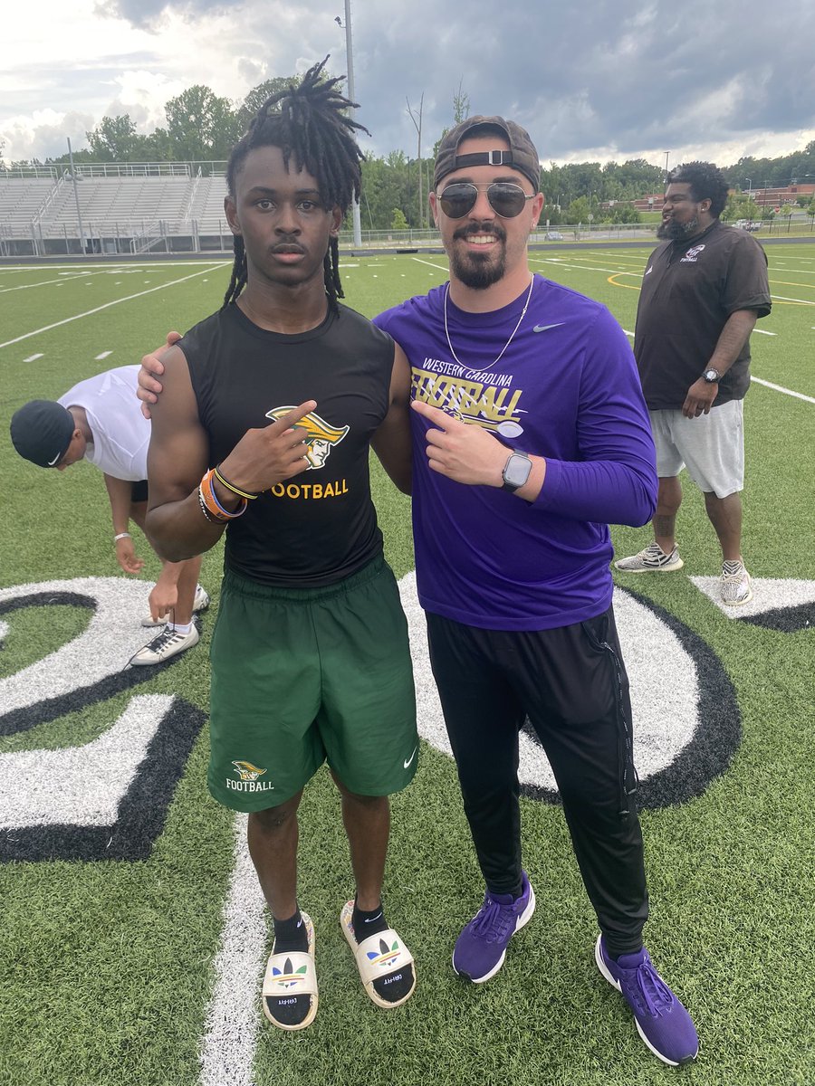 JonSnipes23's tweet image. Had a great time at @CatamountsFB camp @CoachEHarris @BrianBergheim @Dj_Mcfadden11