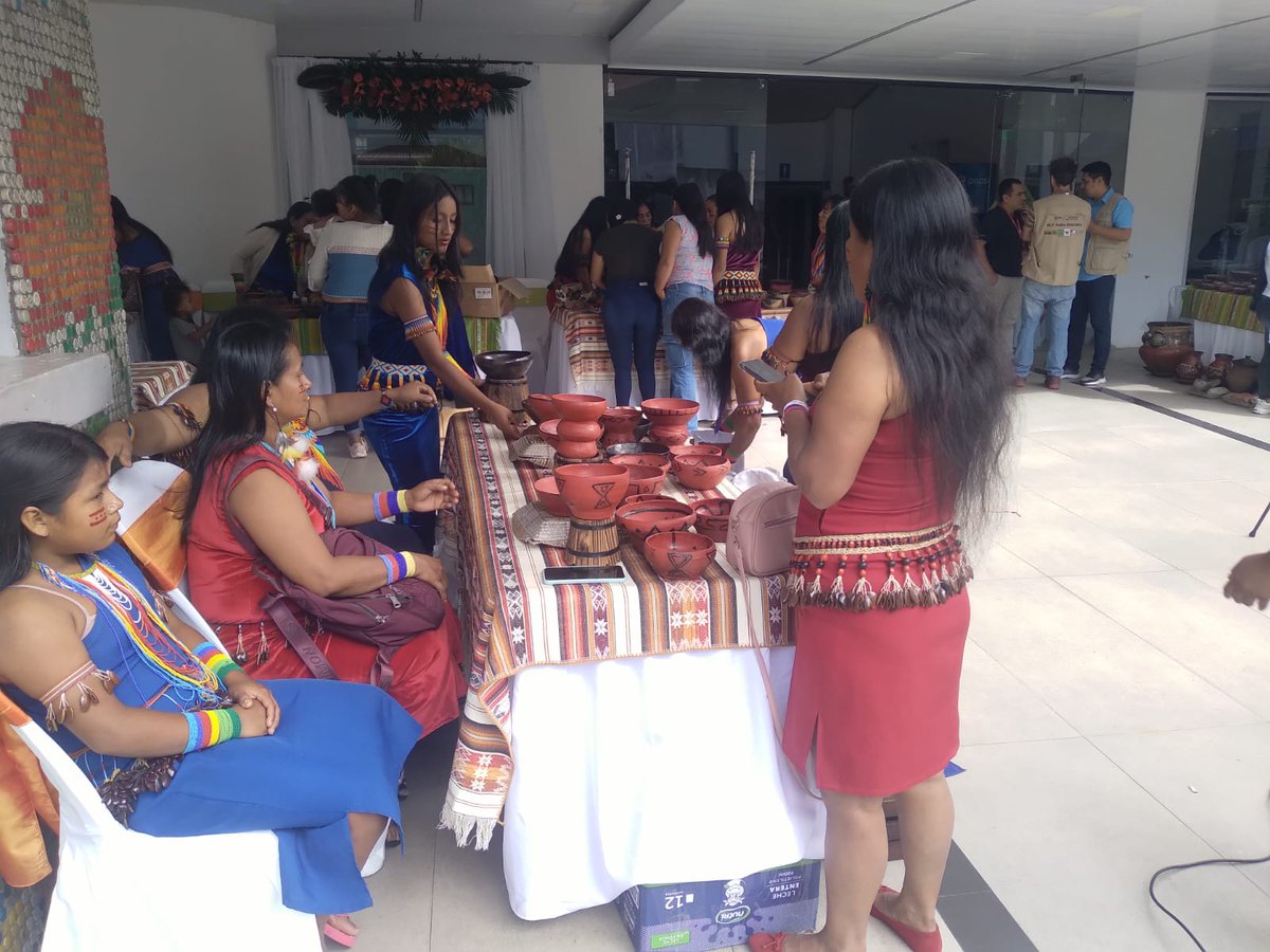 [MACAS] PSHA participó Primer Encuentro de Mujeres Ceramistas de la Amazonía, un espacio dedicado a fortalecer conocimientos ancestrales, intercambio de experiencias y destacar el rol fundamental de las mujeres  shuar y achuar como guardianes de la cerámica tradicional.