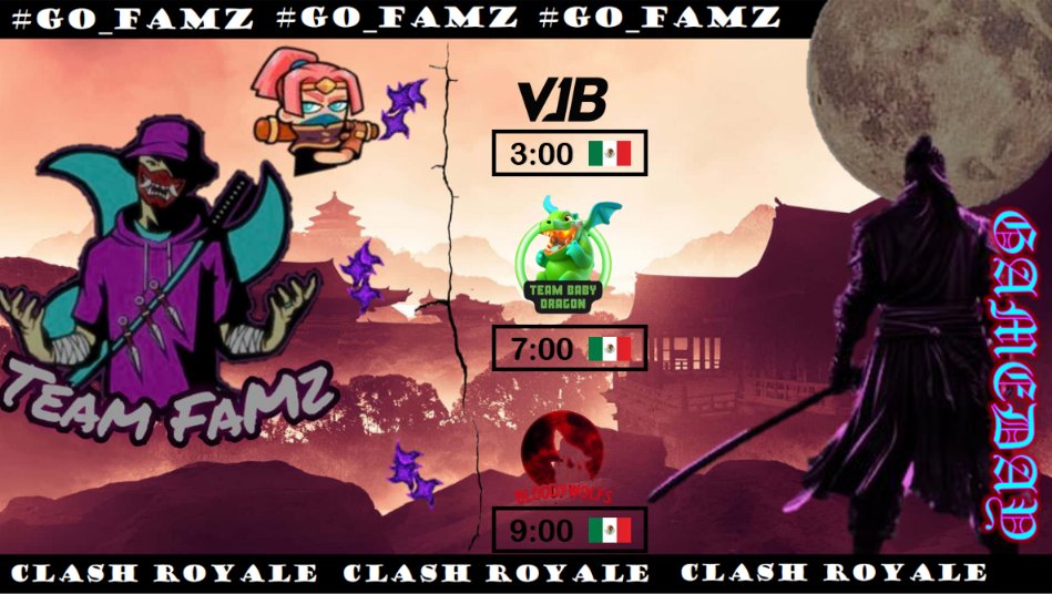 Team FaMz (Oficial) (@famzteam) on Twitter photo UN NUEVO COMIENZO CON ESTOS ENFRENTAMIENTOS QUE SE ACTIVE LA INTESIDAD!
#GO_FaMz
๐ / <a href="/CupLeonesLE/">Leones Cup</a>
๐ / @V1B_Leeway
๐ / <a href="/LigaSemipro/">LIGA LSP</a>
๐ / <a href="/BABYDRAGON_ES/">TEAM BABY DRAGON ๐ฒ</a>
๐ / <a href="/LigaSemipro/">LIGA LSP</a>
๐ / <a href="/BloodyWolfs69/">BloodyWolfs</a> UN NUEVO COMIENZO CON ESTOS ENFRENTAMIENTOS QUE SE ACTIVE LA INTESIDAD!
#GO_FaMz
๐ / <a href="/CupLeonesLE/">Leones Cup</a>
๐ / @V1B_Leeway
๐ / <a href="/LigaSemipro/">LIGA LSP</a>
๐ / <a href="/BABYDRAGON_ES/">TEAM BABY DRAGON ๐ฒ</a>
๐ / <a href="/LigaSemipro/">LIGA LSP</a>
๐ / <a href="/BloodyWolfs69/">BloodyWolfs</a>