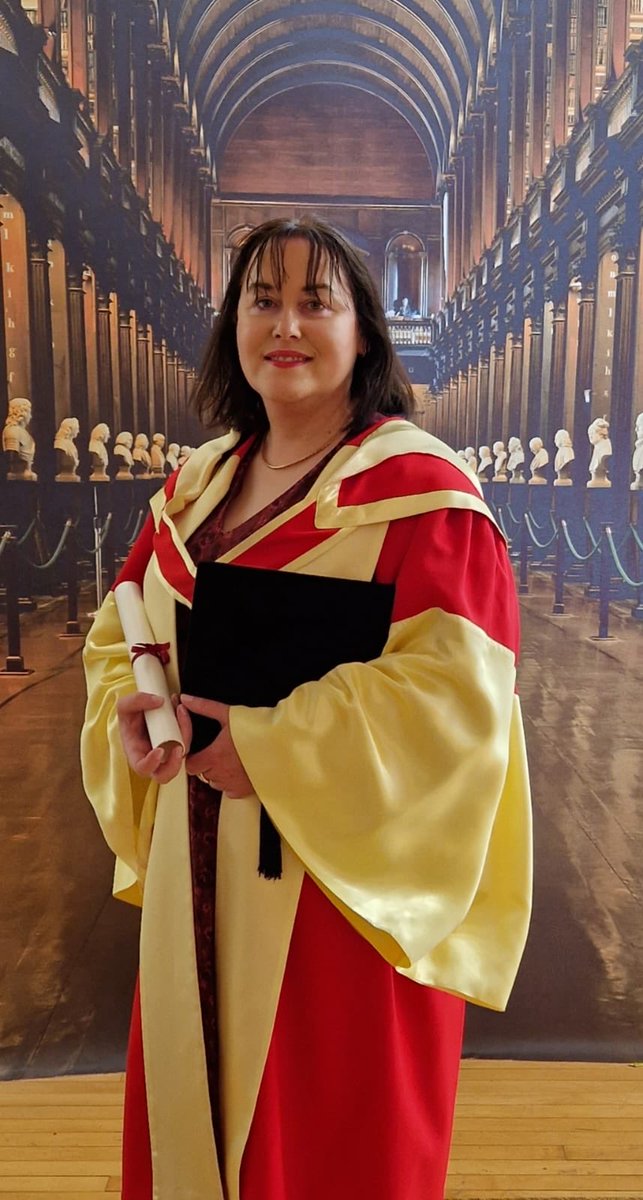 Many congratulations to Dr. Christina Lydon. So we’ll deserved. A wonderful inspirational educator.