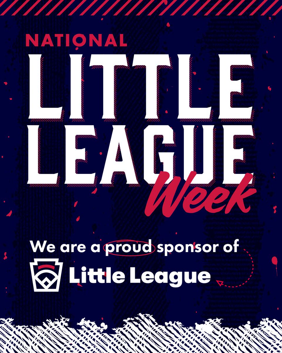 We're grateful for every league we get to support each season. Here's to the volunteers, players, and families who make it all happen! ⚾️ #NationalLLWeek