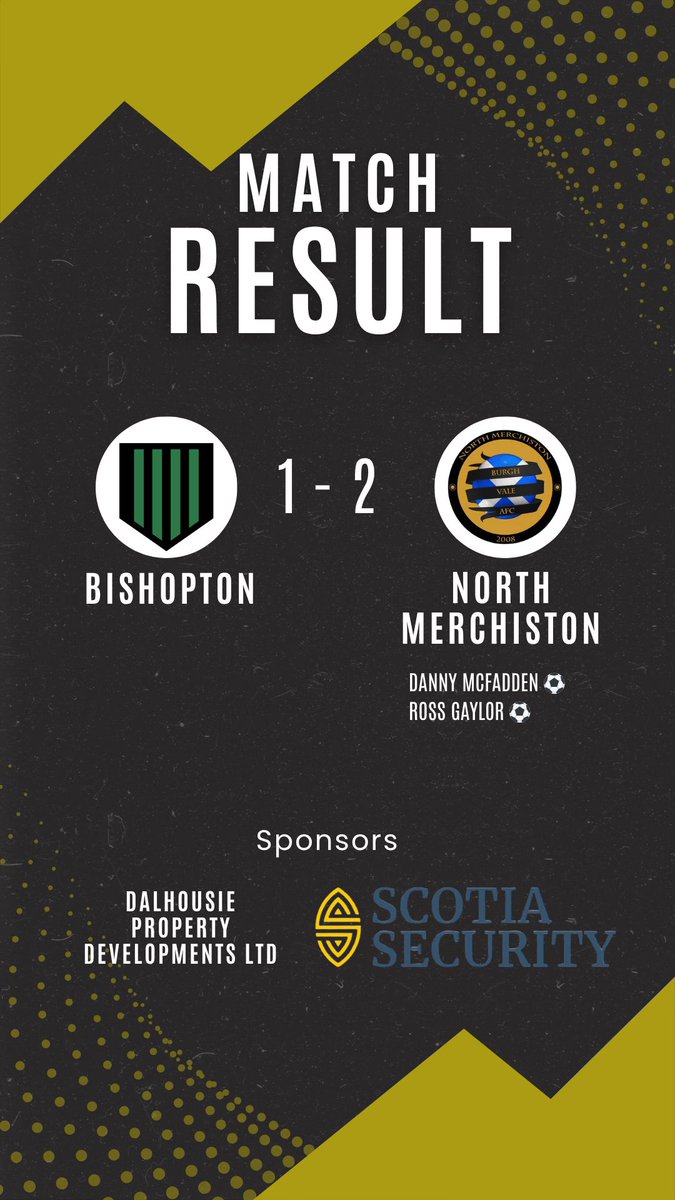Vale 35sππ€π (@nmvafc35s) on Twitter photo Tonight's result...
Great result on the road against a good team. All the best to <a href="/bishoptonfc35s/">Bishopton FC 35s (Central 35s)</a>
for the rest of their season.
π΄π³ππ΄π³ππ΄π³π
#MTV #35sFriday Tonight's result...
Great result on the road against a good team. All the best to <a href="/bishoptonfc35s/">Bishopton FC 35s (Central 35s)</a>
for the rest of their season.
π΄π³ππ΄π³ππ΄π³π
#MTV #35sFriday