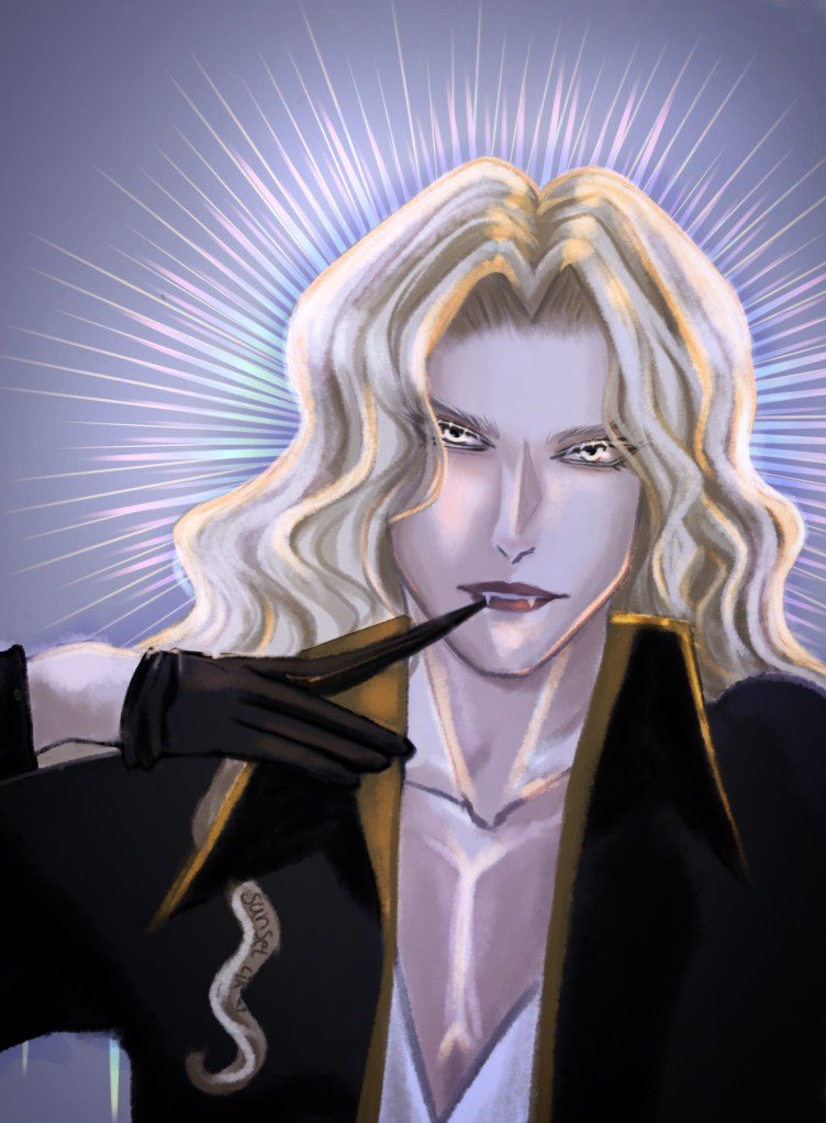 sunsetliaa's tweet image. my boy💖 #Alucard #castelvania