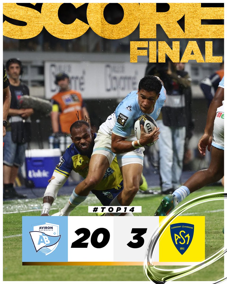 Jean-Dauger en folie et Bayonne file en demies !🥳
L'aventure continue pour l'<a href="/avironrugbypro/">Aviron Bayonnais</a> qui s'impose dans ce barrage ✅ #BarragesTOP14 

--
Les détails de la rencontre 👉 top14.lnr.fr/feuille-de-mat…