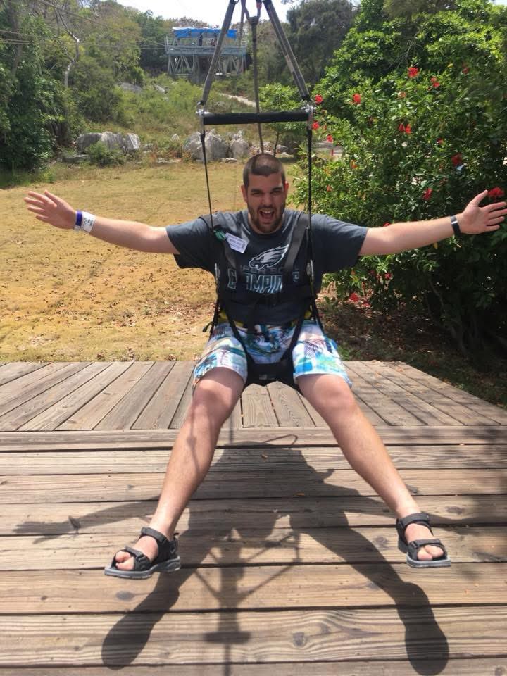 “Throwback to 7 years ago when I was on a cruise the same year the Eagles won the Super Bowl 🦅⚓️ This was me living my best life on one of the beaches. #FlyEaglesFly