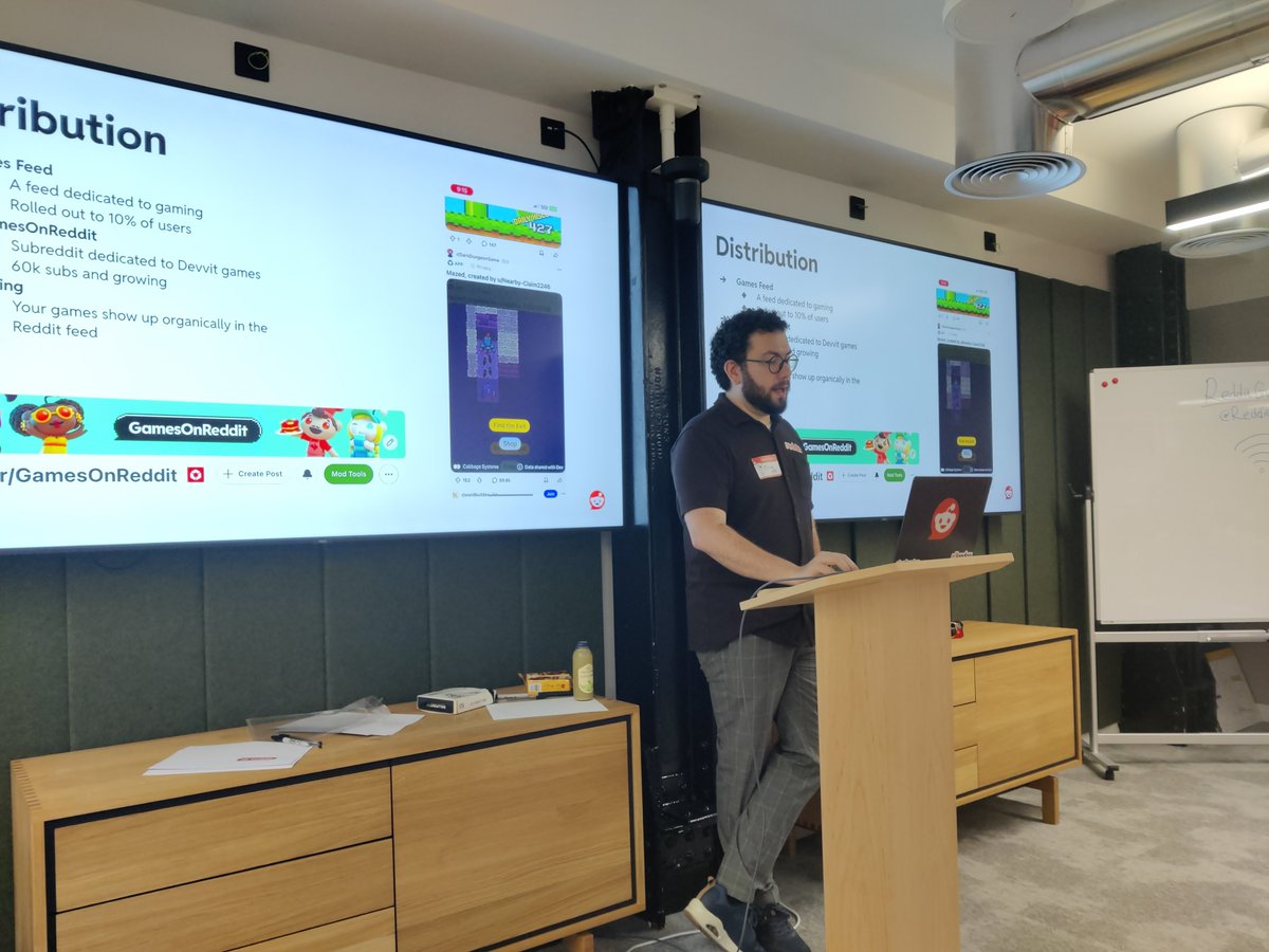 nemikolh's tweet image. I was at the World's Largest Hackathon Build Session @Reddit in London.
I loved meeting everyone there and see what you're cooking! 🤩
Oh and if you haven't heard about the Silly Sh!t Challenge, Reddit offers an insane prize (did I read 25k?! 👀) AND you can be part of Reddit…