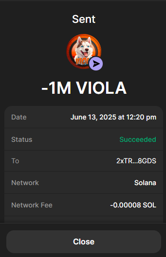 VIOLA COIN tweet media