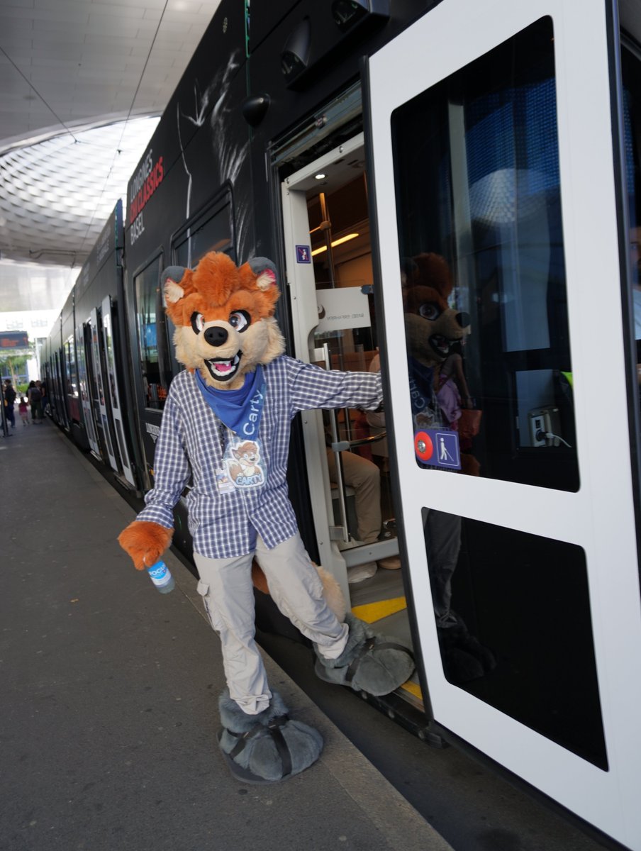 Cartoon_doodles's tweet photo. 🦊🦝 🚋
#FursuitFriday 
📷: @irtimidlougon 
✂️: @SnopanCreations https://t.co/QOrSEZTQrw