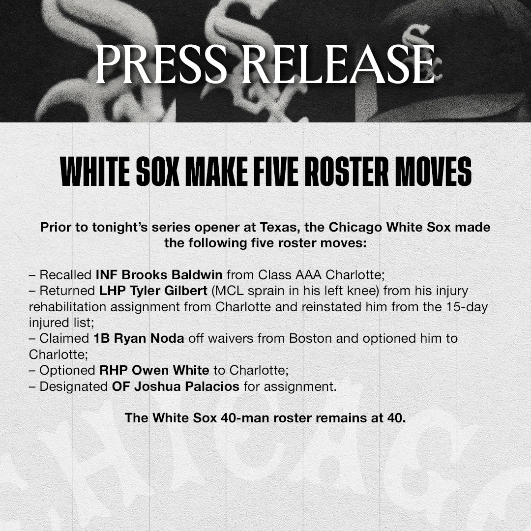 Chicago White Sox (@whitesox) on Twitter photo 