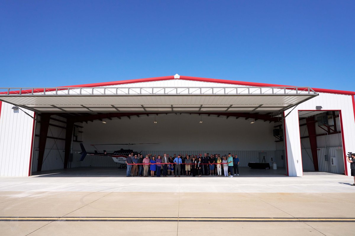 The Commerce team recently celebrated Claremore Regional Airport's new state-of-the-art commercial box hangar project. This is another great win for Oklahoma's aviation sector!