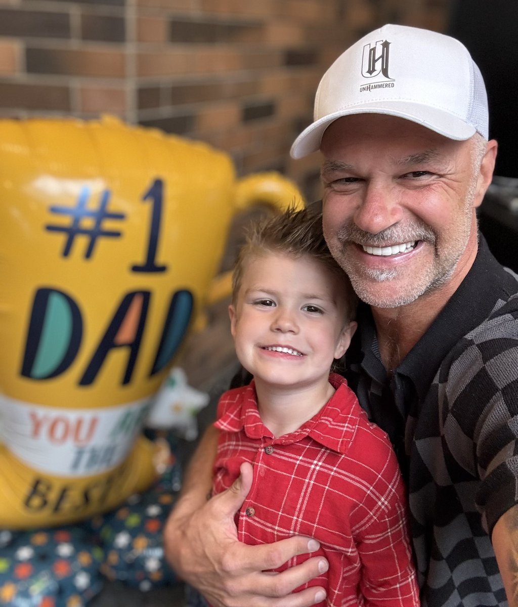 This little man saved my life. I used to be lost in pain &amp; addiction- but now, at 50, I’m raising a 4-year-old who’s never seen his dad drunk or angry. Maybe the pain shaped me into the dad I needed. 
Happy Father’s Day to every man who broke the cycle.