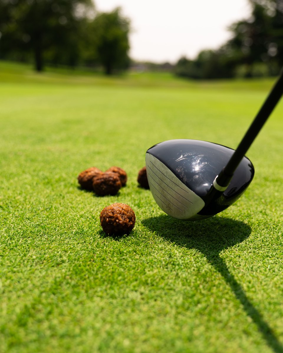 Par? Impossible. Meatballs on the green? Also impossible. And yet, here we are 🏌️‍♂️🍝