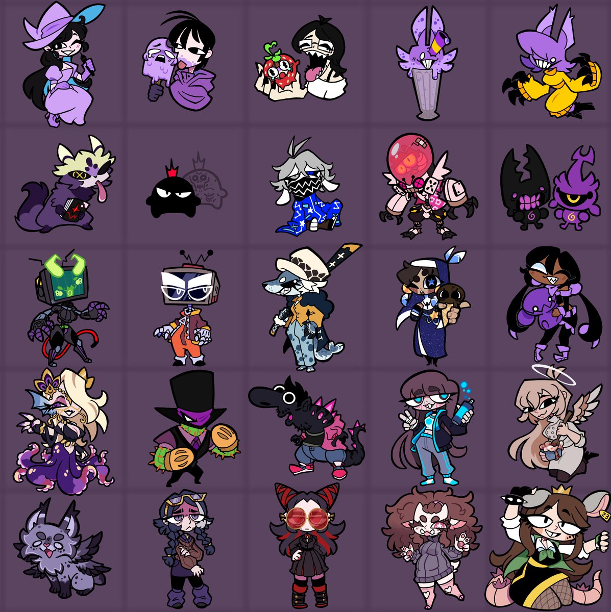 PiadeAlex1's tweet image. Hola, aquí 🍍, con estos últimos 4 concluimos los 100-MINIS

Quería aprovechar para agradecer el gran apoyo de las personas que consumís y apoyas mi contenido

Dejaré abajo a todos los dueños de los personajes que he estado dibujando durante este mes, los recomiendo mucho [🧵]