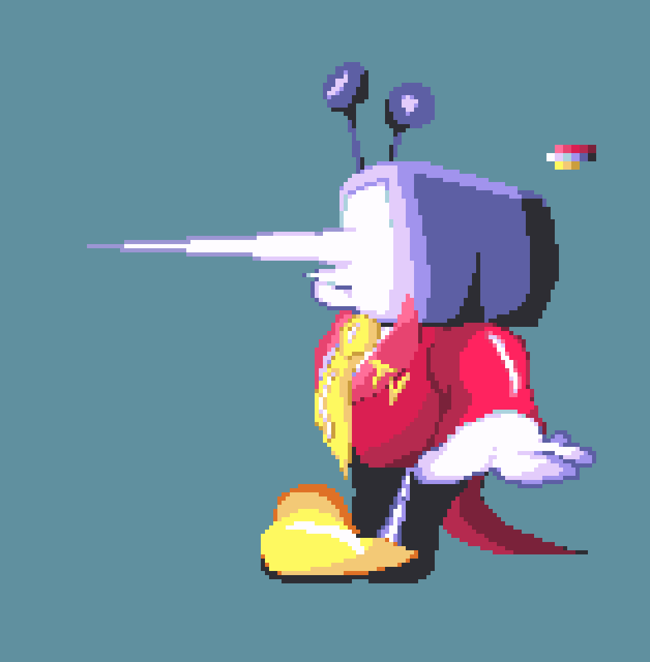 here's this tenna that I drew #deltarune