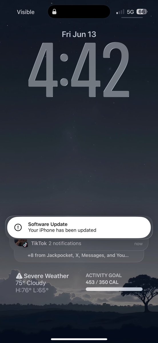 justAT3chGuy's tweet image. Hold on massive stable improvements #iOS26Beta