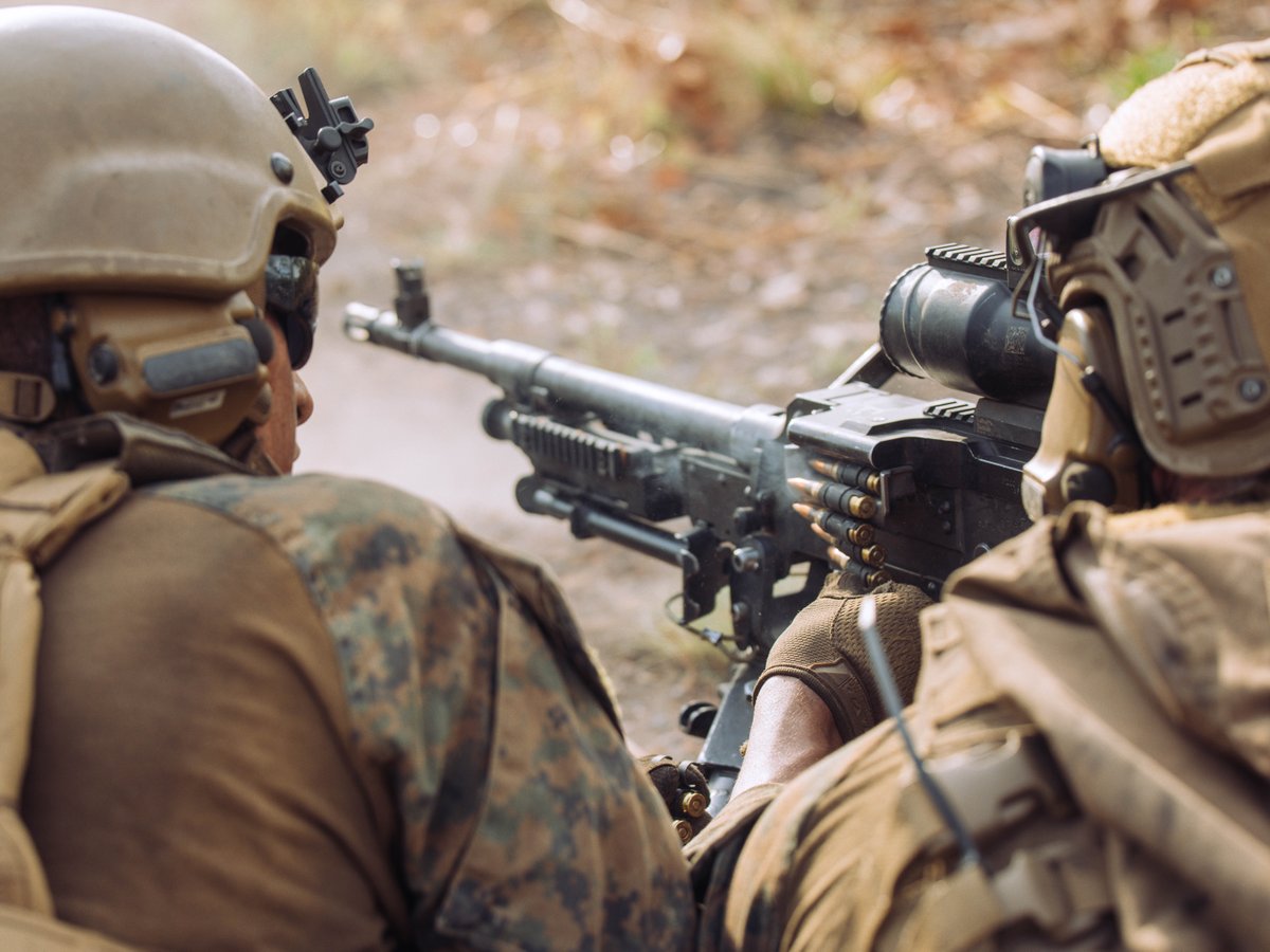 Pacific Marines (@pacificmarines) on Twitter photo Down under, Marines move​
#PacificMarines with @mrfdarwin 25.3, maneuver towards their objective during a squad attack range as part of Predator's Walk at Mount Bundy Training Area, Northern Territory, Australia, May 23, 2025.​
📸: Sgt. Ezekieljay Correa | <a href="/marines/">Mariusz Kujawski</a> Down under, Marines move​
#PacificMarines with @mrfdarwin 25.3, maneuver towards their objective during a squad attack range as part of Predator's Walk at Mount Bundy Training Area, Northern Territory, Australia, May 23, 2025.​
📸: Sgt. Ezekieljay Correa | <a href="/marines/">Mariusz Kujawski</a>