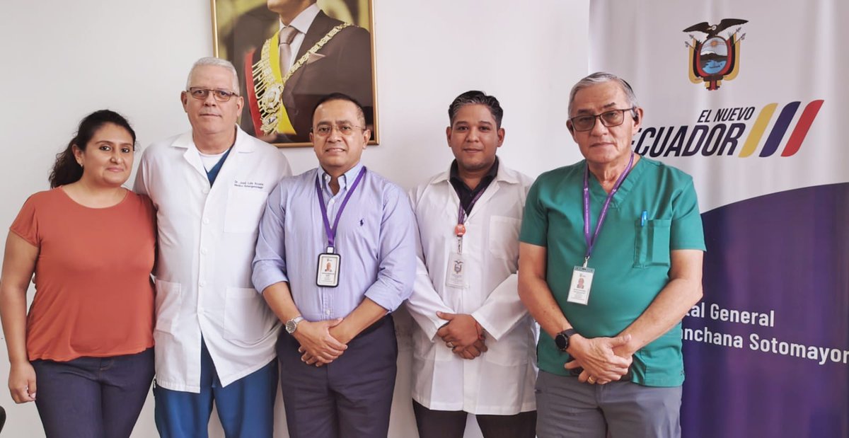 El INDOT mantuvo una reunión con las autoridades del Hospital General Liborio Panchana. Se abordaron temas clave como:
✔️ Implementación de estrategias para incrementar la tasa de donantes.
✔️ Manejo de alertas de potenciales donantes.
✔️ Impulso de campañas de sensibilización en