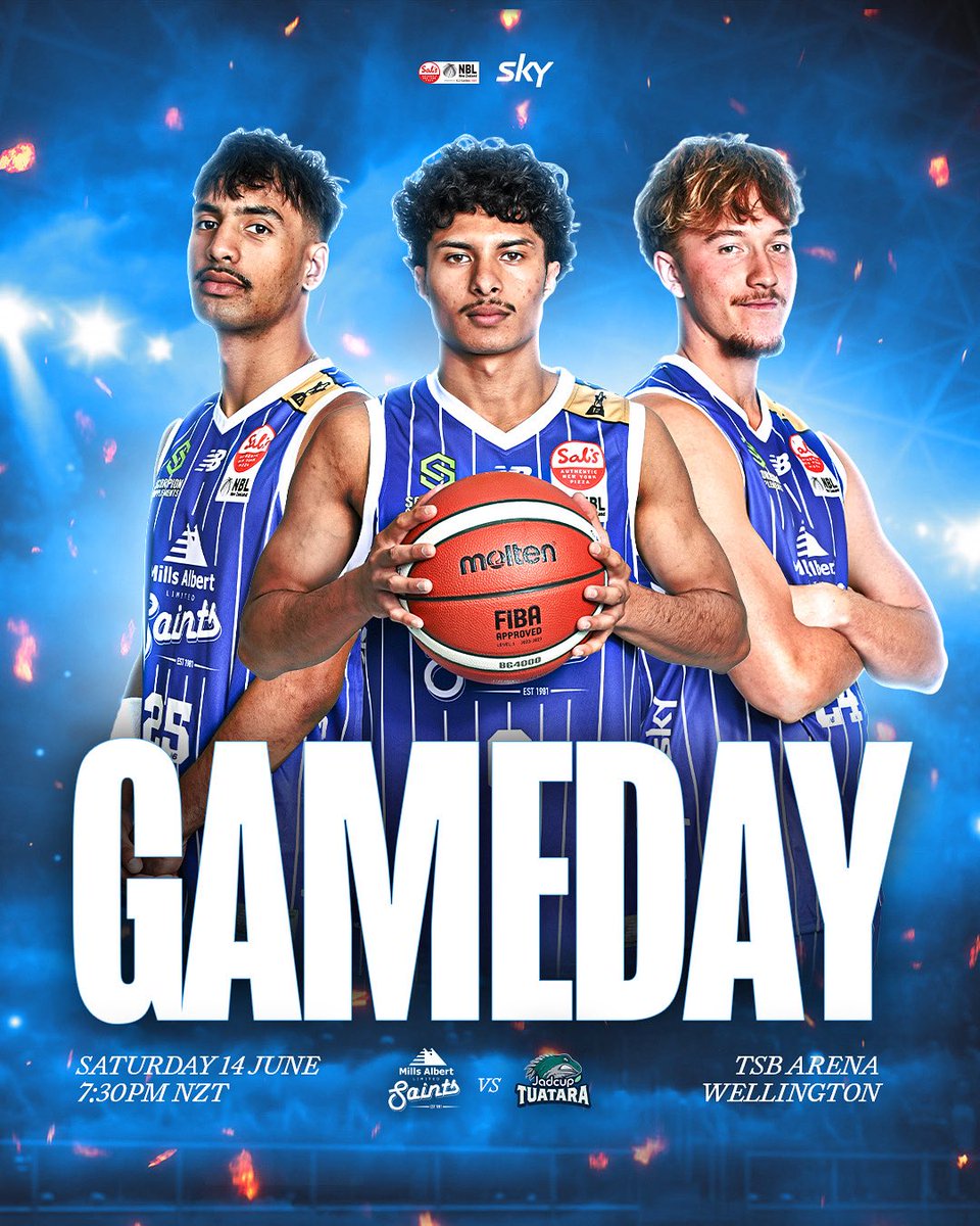 Mills Albert Wellington Saints (@saintswgtn) on Twitter photo Itโs on in the Capital tonight โ๏ธ
๐ Auckland Tuatara
๐๏ธ TSB Arena, Wellington
โฐ Rapid League - 6.30pm | Salโs NBL 7.30pm
๐๏ธ Tickets available at saints.co.nz
๐บ Live coverage on Sky Sport 4
<a href="/nznbl/">Salโs NBL</a> <a href="/skysportnz/">Sky Sport NZ</a> #SalsNBL #SaintsFamily #SaintsShowtime #RatedE Itโs on in the Capital tonight โ๏ธ
๐ Auckland Tuatara
๐๏ธ TSB Arena, Wellington
โฐ Rapid League - 6.30pm | Salโs NBL 7.30pm
๐๏ธ Tickets available at saints.co.nz
๐บ Live coverage on Sky Sport 4
<a href="/nznbl/">Salโs NBL</a> <a href="/skysportnz/">Sky Sport NZ</a> #SalsNBL #SaintsFamily #SaintsShowtime #RatedE