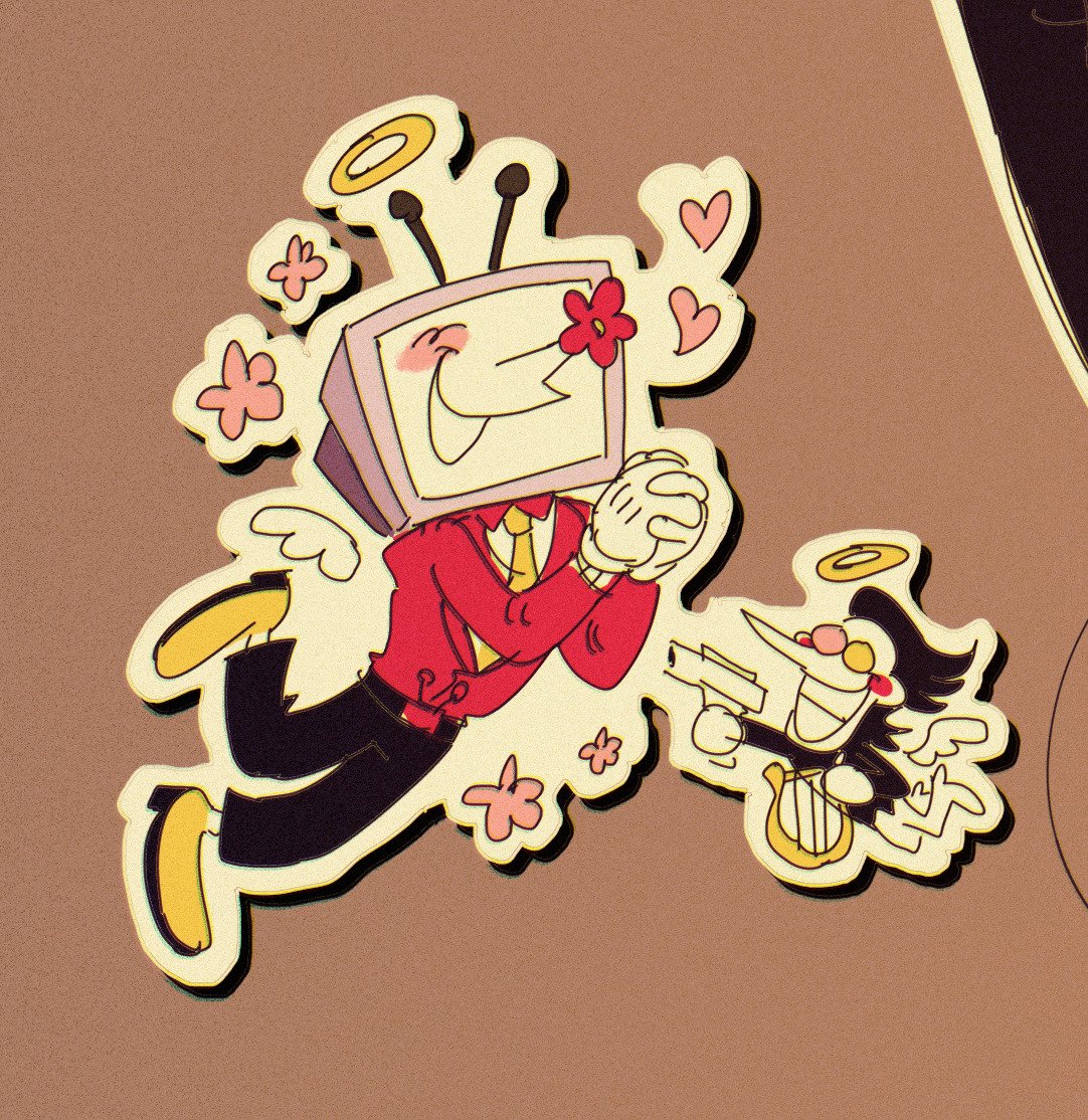 i love tv
#deltarune #tenna