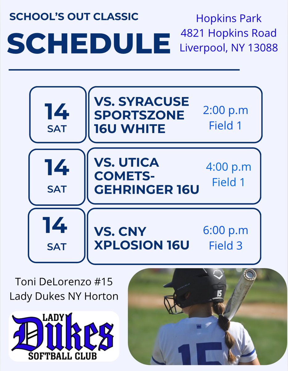 First tournament this weekend!💙🤍