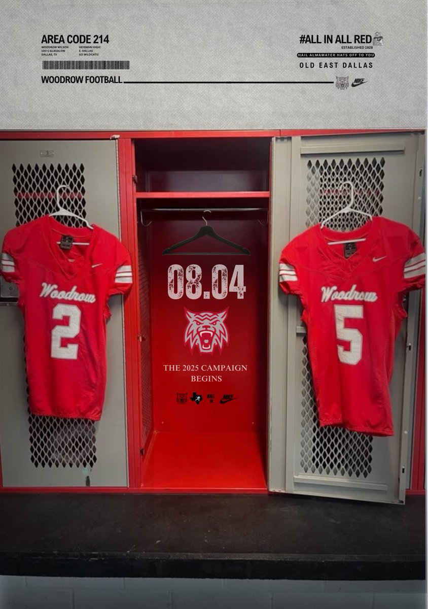 Wildcat Nation! Football season is getting close. 
#allinallred
#f5