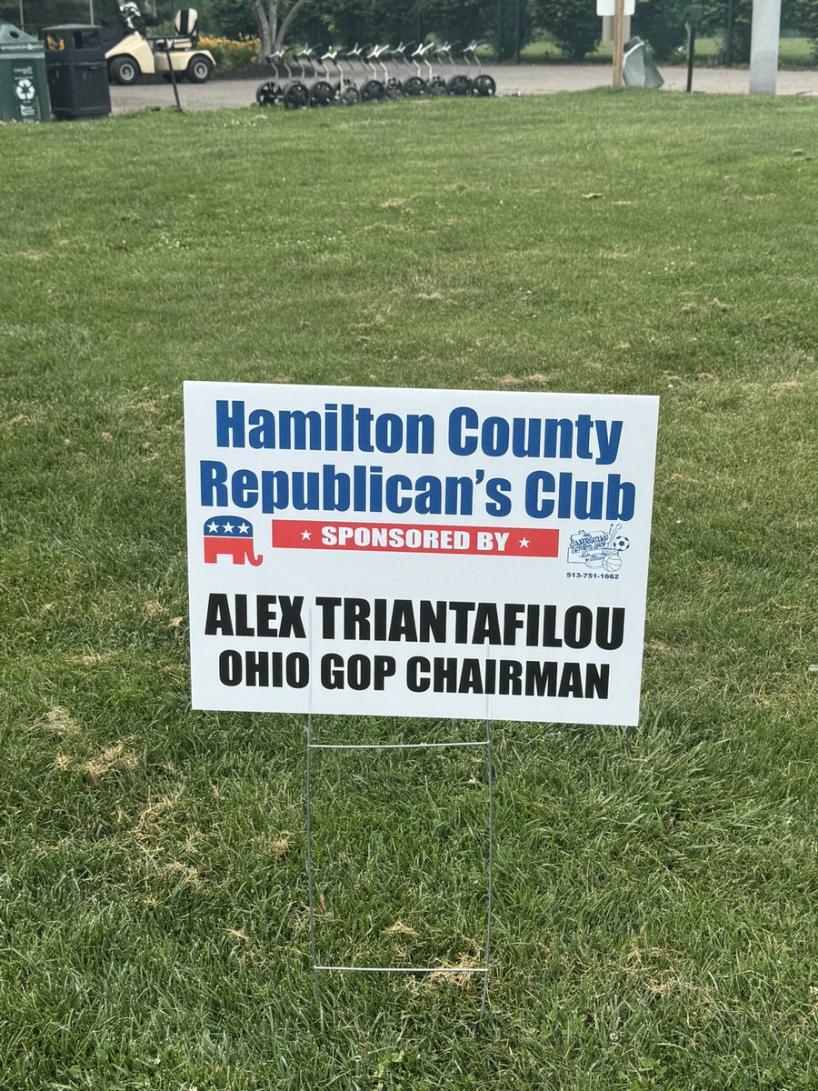 Judgemock's tweet image. 🌧️⛳️ Had a great time at the Republican Club Golf Outing—even the rain couldn’t dampen our spirits! Great friends @corymbowman @ChairmanAlex, plenty of laughs, and some very creative golf swings. Looking forward to next year already! 🇺🇸🏌️♂️ #GOPGolf #RainOrShine #RepublicanClub