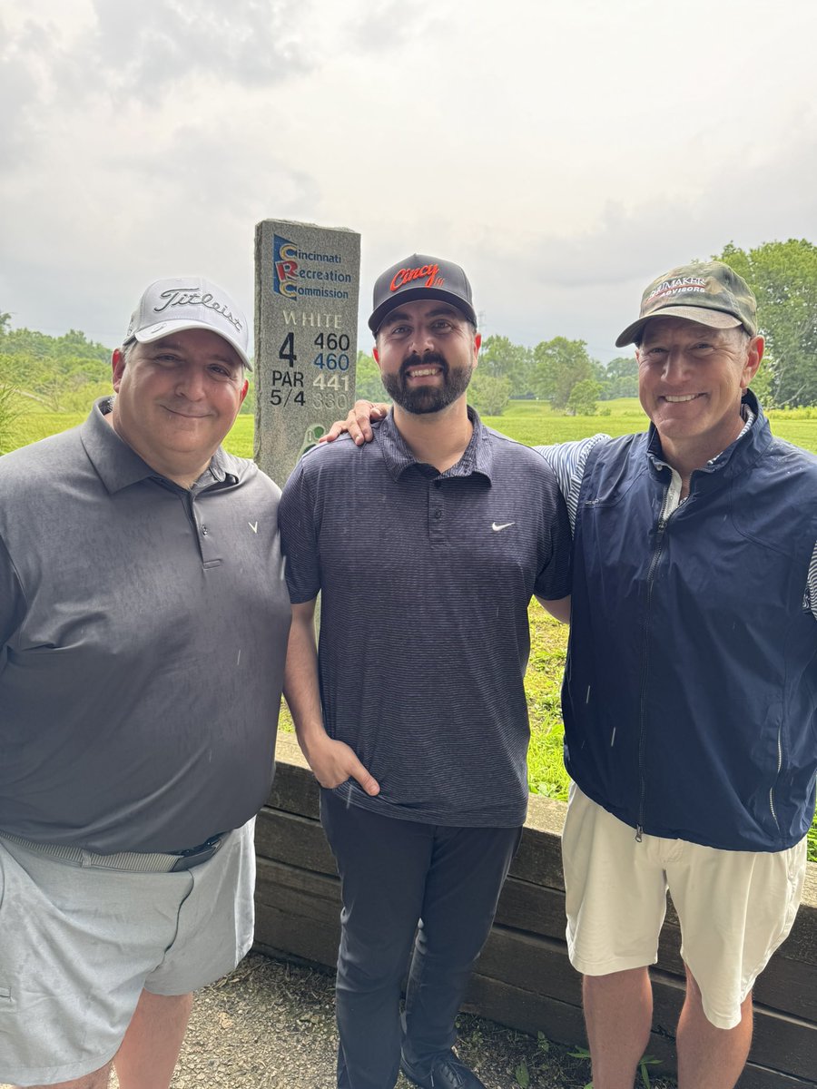 Judgemock's tweet image. 🌧️⛳️ Had a great time at the Republican Club Golf Outing—even the rain couldn’t dampen our spirits! Great friends @corymbowman @ChairmanAlex, plenty of laughs, and some very creative golf swings. Looking forward to next year already! 🇺🇸🏌️♂️ #GOPGolf #RainOrShine #RepublicanClub