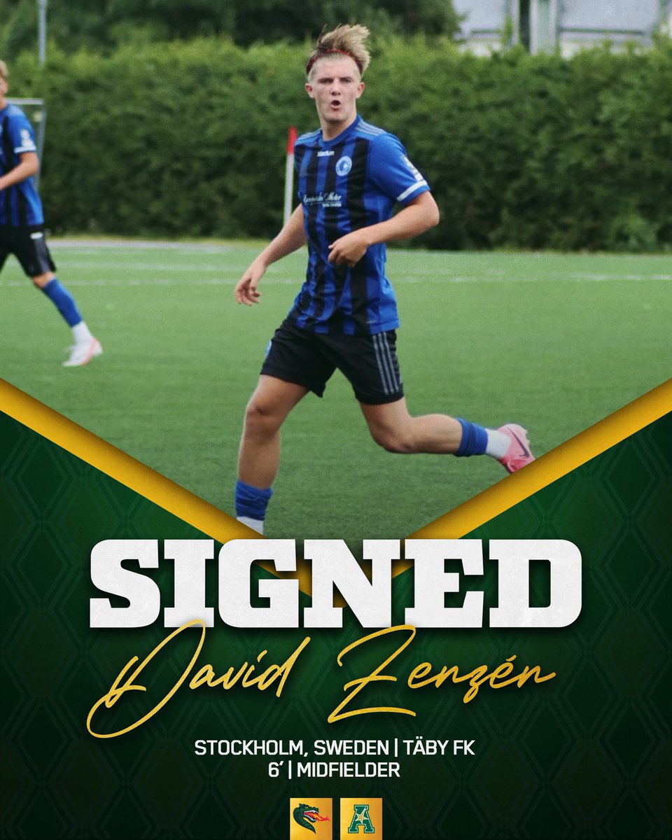 𝙎𝙞𝙜𝙣𝙚𝙙 ✍🏻

Welcome to UAB, David Zenzén! 🔥

#WinAsOne 🐉