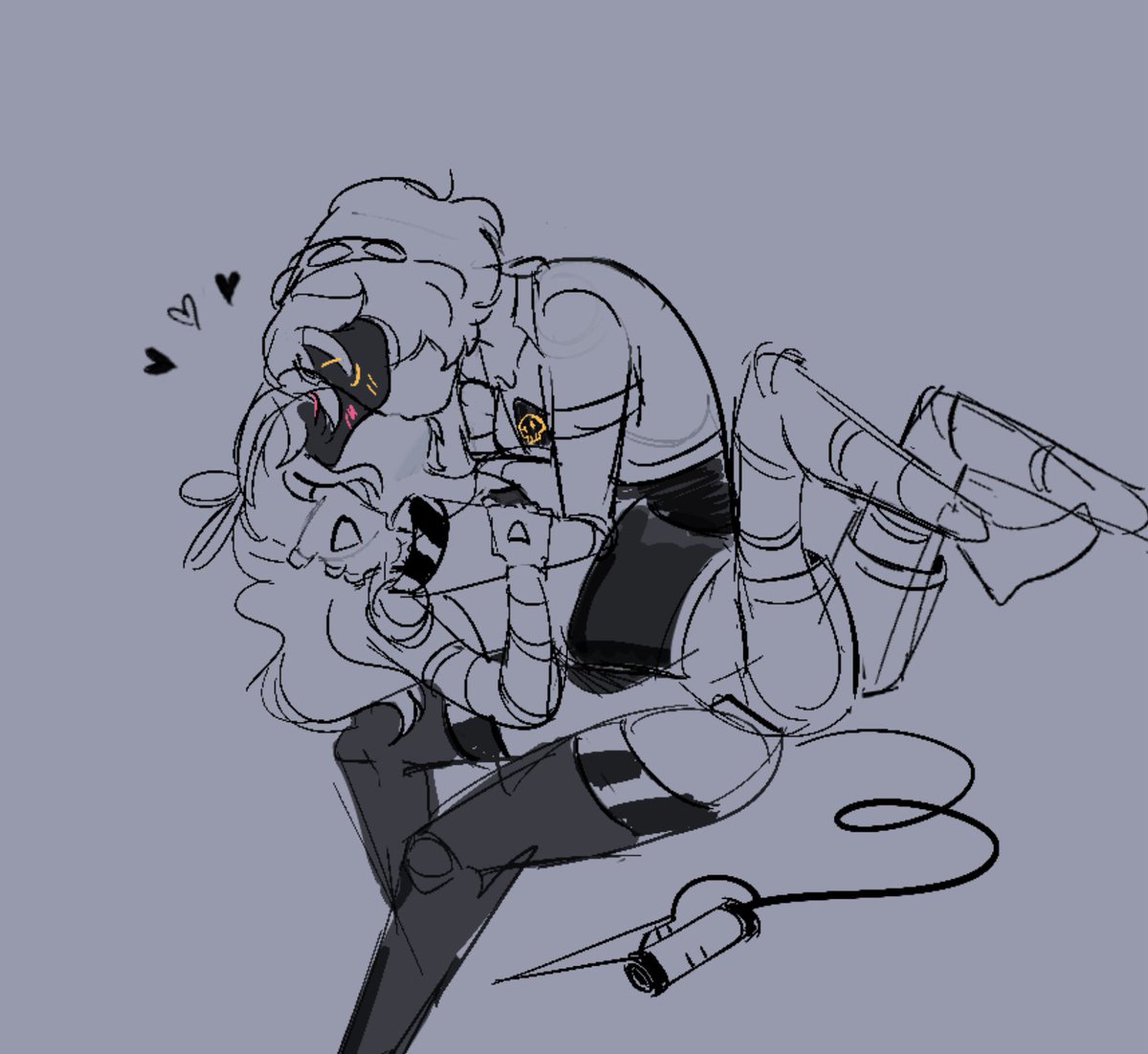 Day 12 of vizzy kissing aaaaa

#murderdrones #vizzy