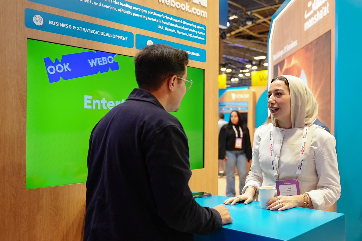 MonshaatSA's tweet image. ابتكارات سعودية نوعية وشركات ناشئة تشارك في #VivaTech لتعرض تجارب ناضجة تواكب التوجهات العالمية وتسعى نحو الريادة والمليارية.